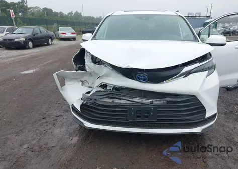 2025 Toyota Sienna Le из США, поврежденный, VIN 5TDBRKEC0SS232921